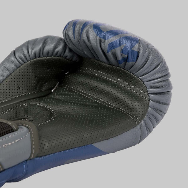 Venum Reverso Boxing Gloves Storm Grey/Royal Blue