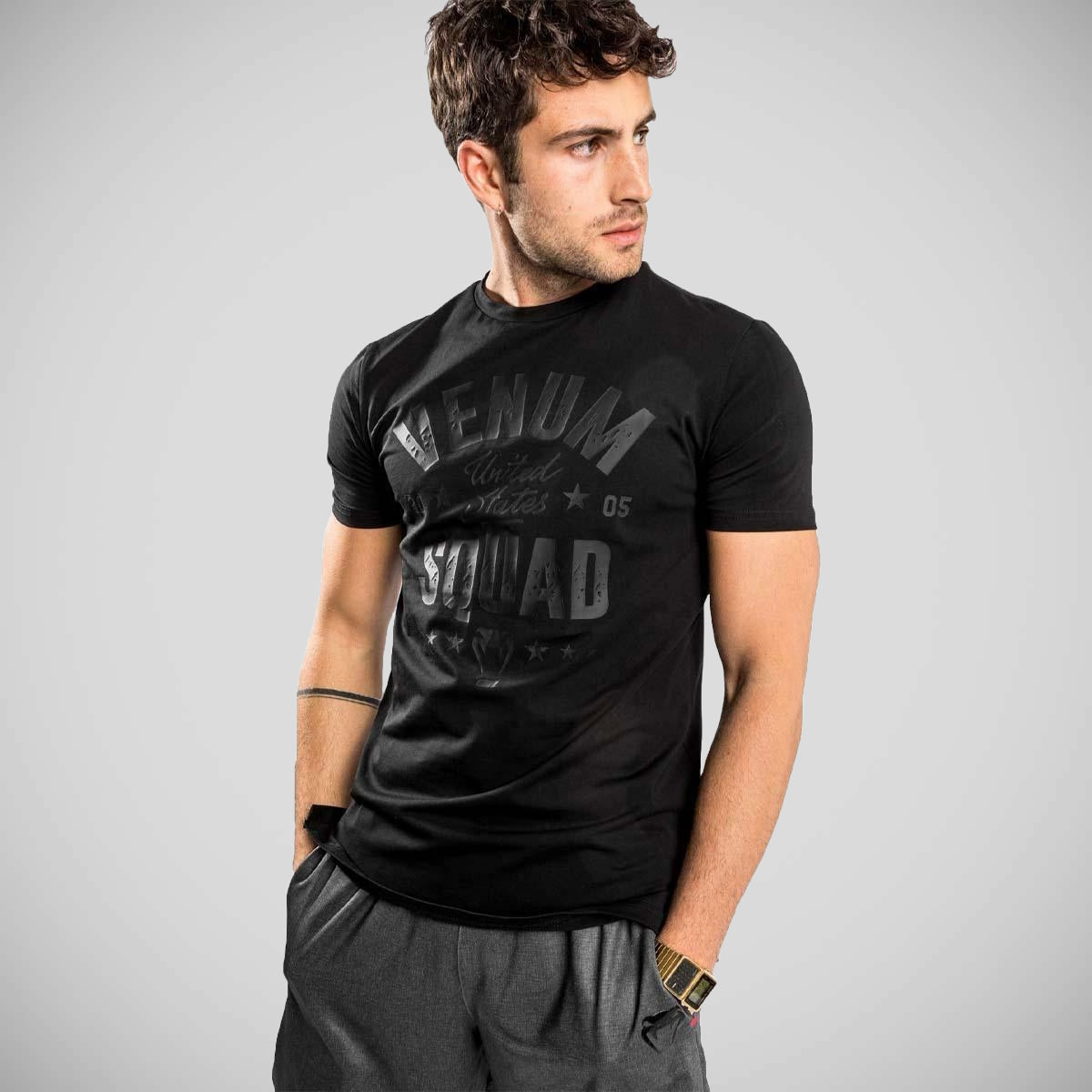 Venum Squad T-Shirt schwarz