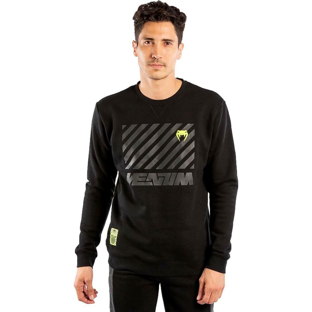 Venum Stripes Sweatshirt schwarz