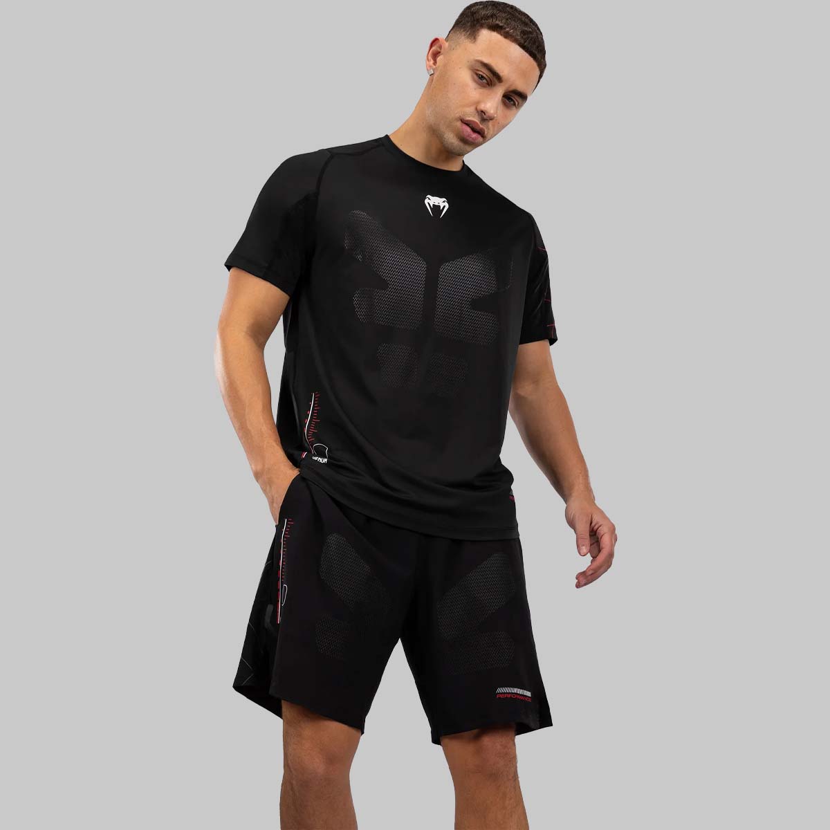 Venum Tactical XT Dry Tech T-Shirt Black/Red