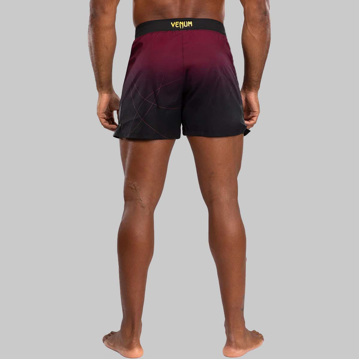 Venum Taktische XT -Kampfshorts Schwarz/Burgund/Gold