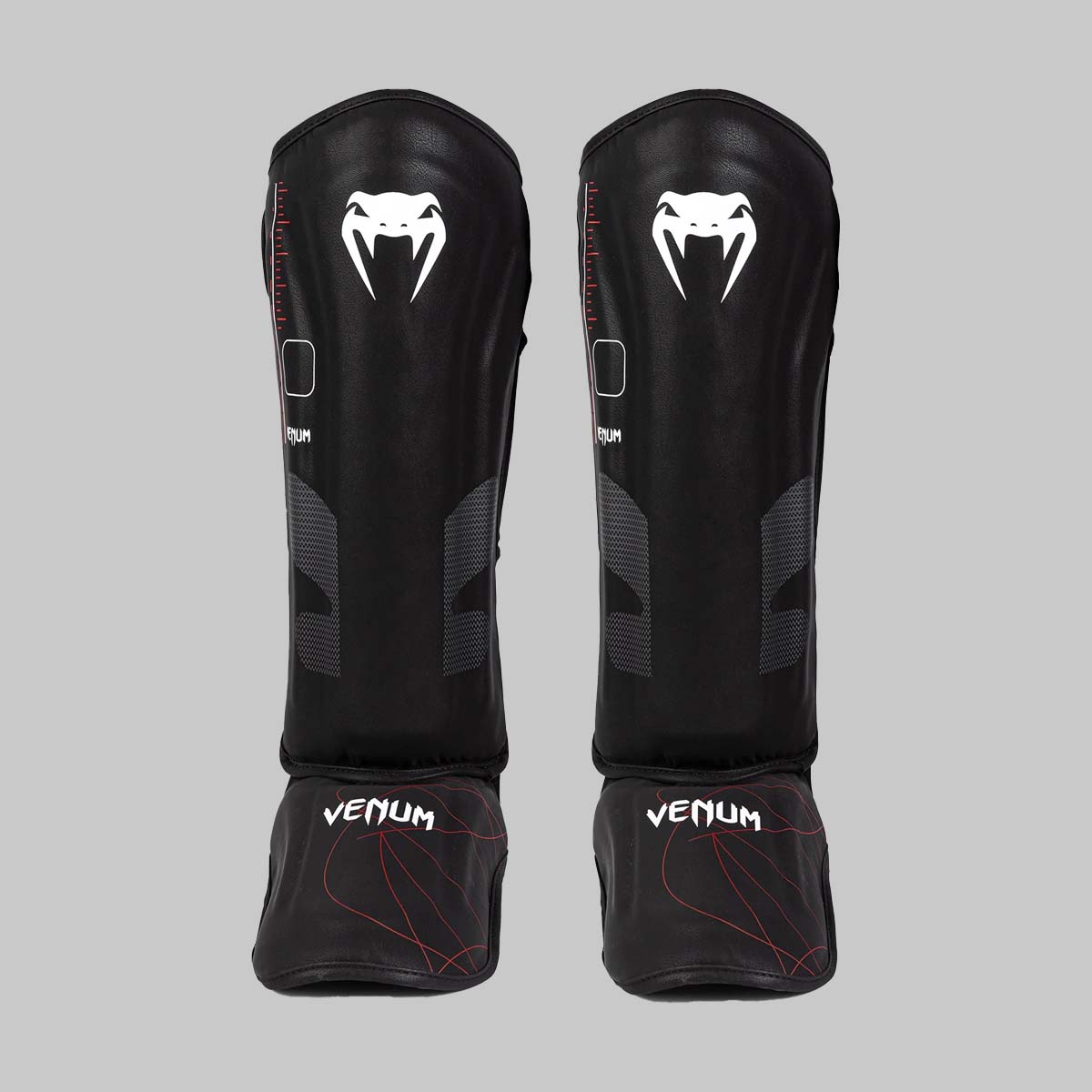 Venum 전술 XT Shin Guards Black/Red