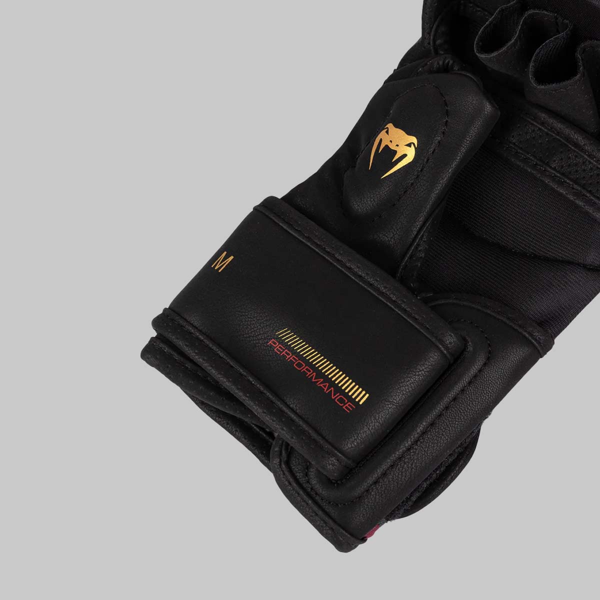 Venum Тактичні рукавички XT чорні/бордові/золоті/золото