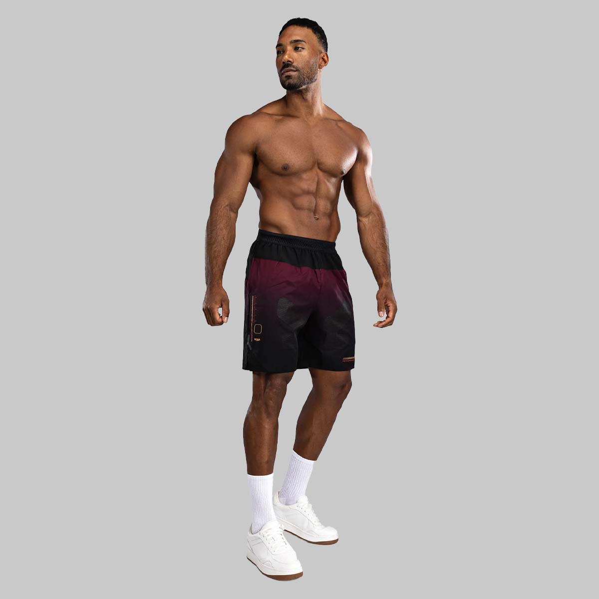 Venum Tactical XT Training Shorts Black/Burgundy/Gold