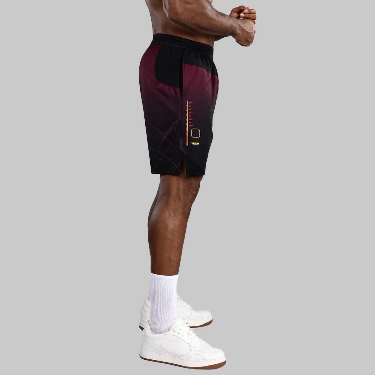 Venum Tactical XT Training Shorts Black/Burgundy/Gold