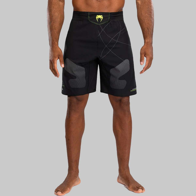 Venum Training Camp 4.0 Fight Shorts Black/Neo Green