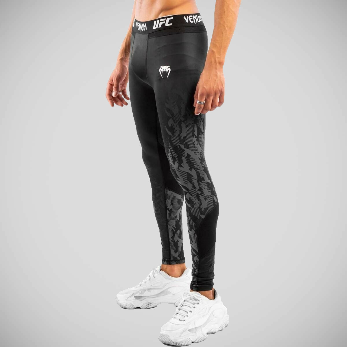 Venum UFC Authentic Bight Week Spats Black