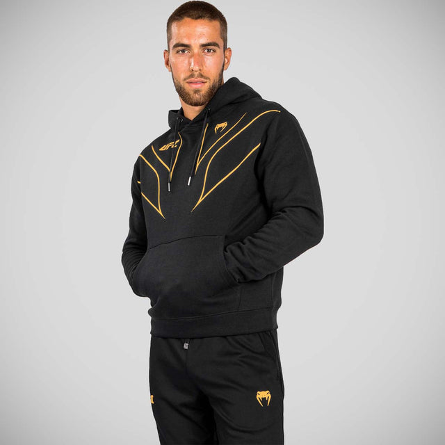 Venum UFC Fight Night 2.0 Replica Hoodie Black/Gold