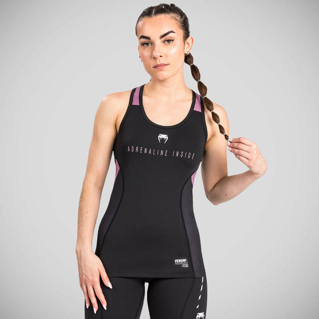 Venum Adrenaline Women's Dry Tech Tank Top Black/Purple