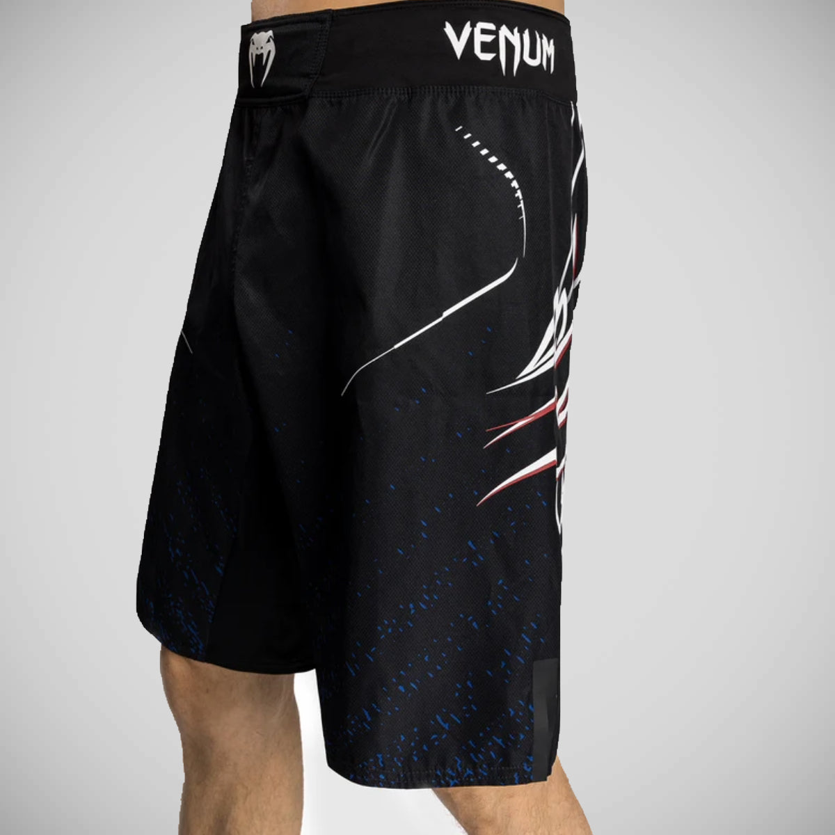 Venum X Tekken 8 Jin Kazama Fight Shorts Black/White