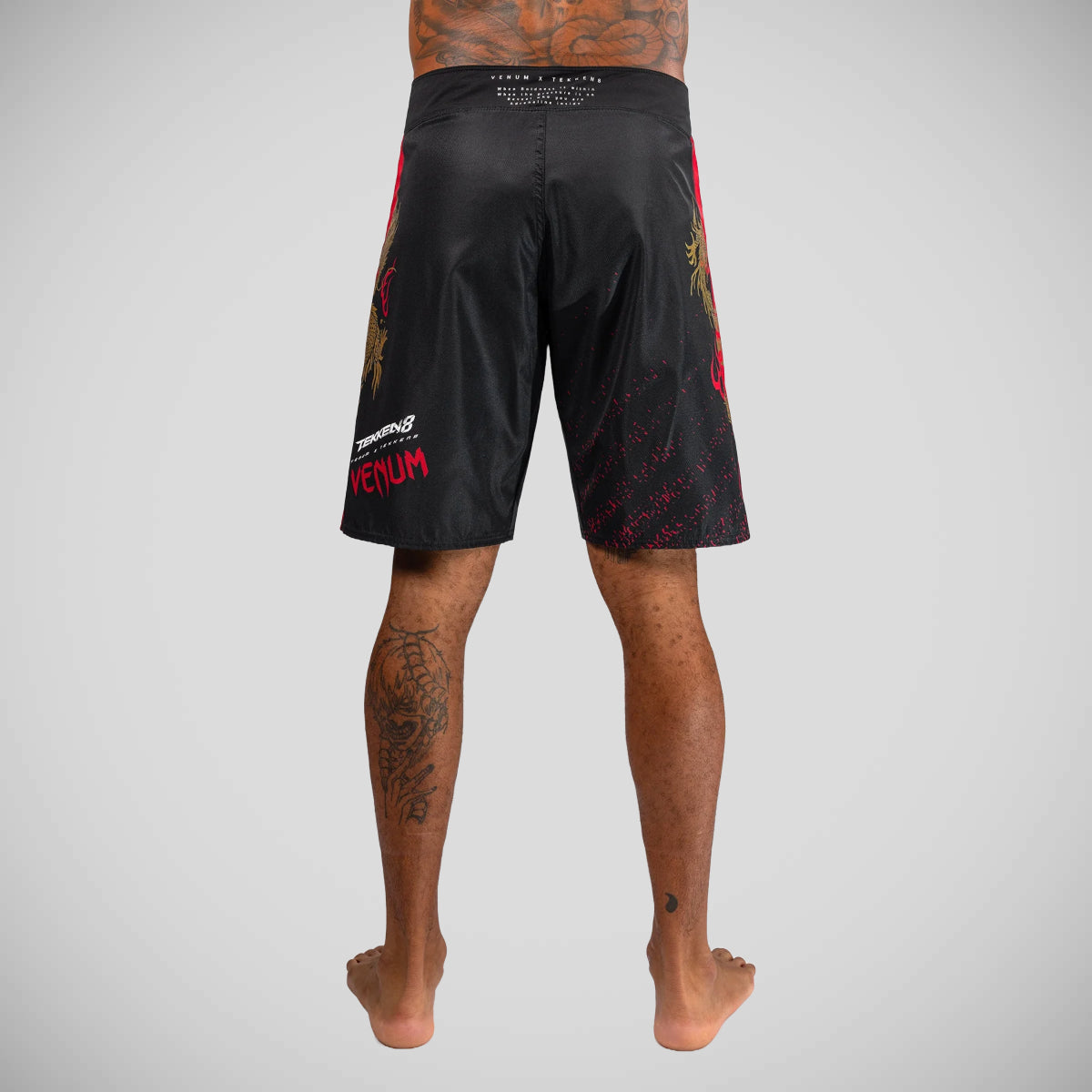 Venum x Tekken 8 Marshall Law Shorts Black/Gold