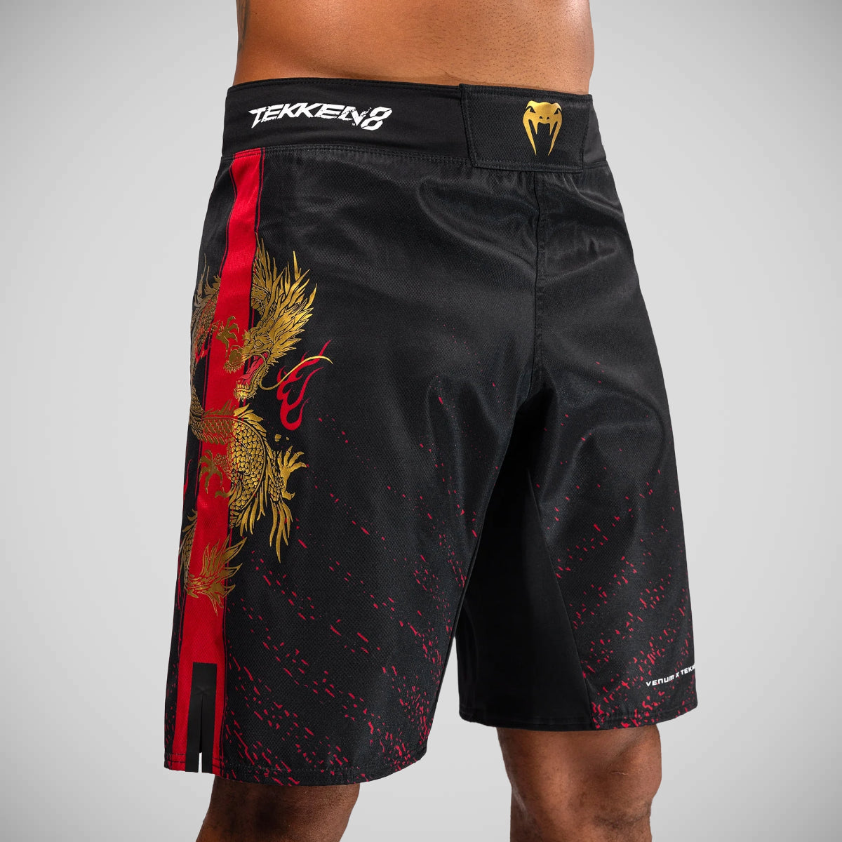 Venum x Tekken 8 Marshall Law Shorts Black/Gold