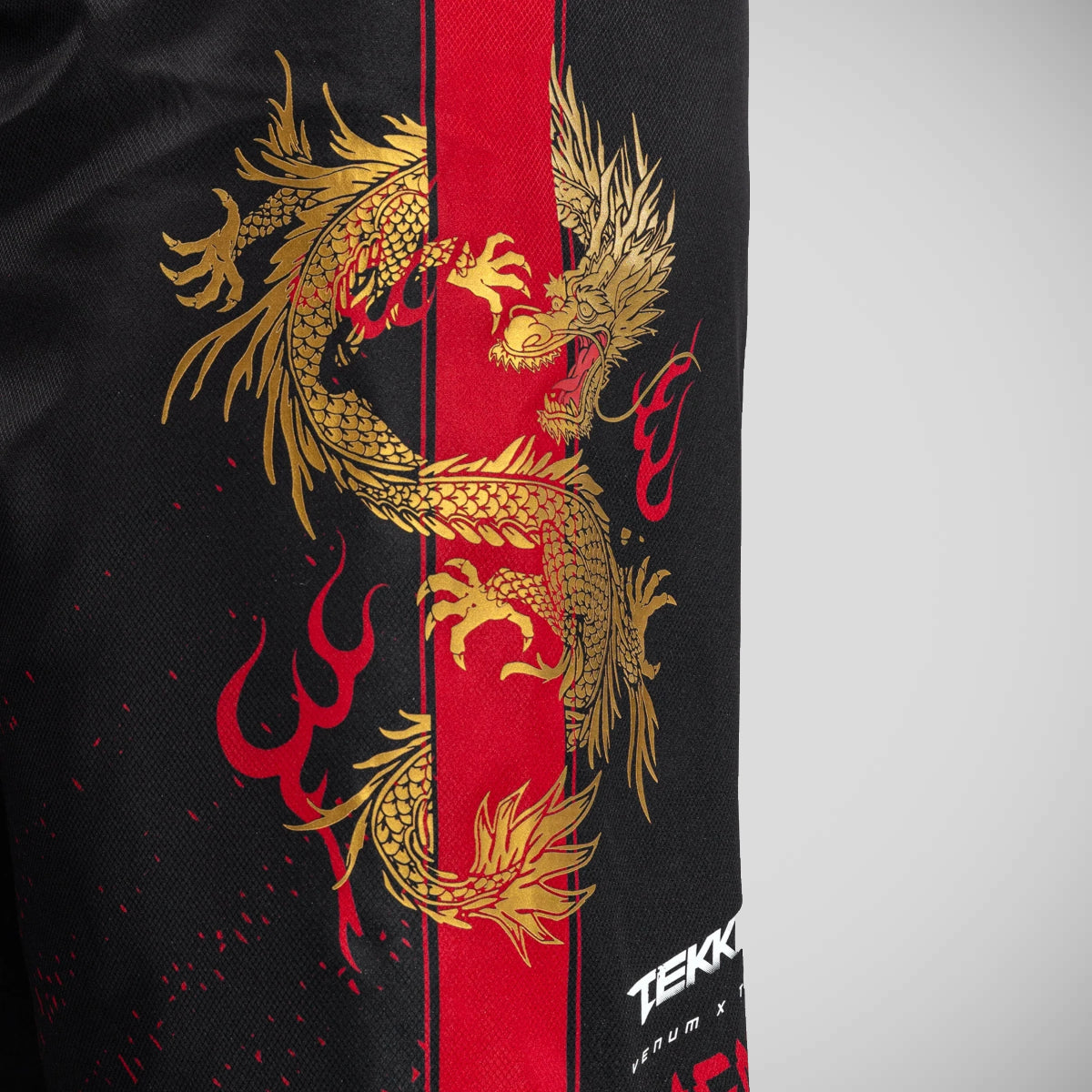 Venum x Tekken 8 Marshall Law Shorts Black/Gold