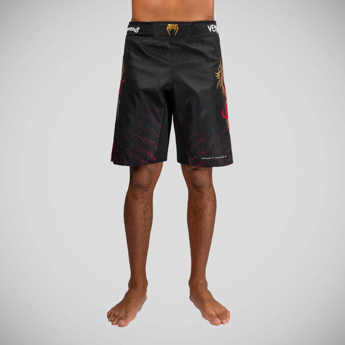 Venum x Tekken 8 Marshall Law Shorts Black/Gold