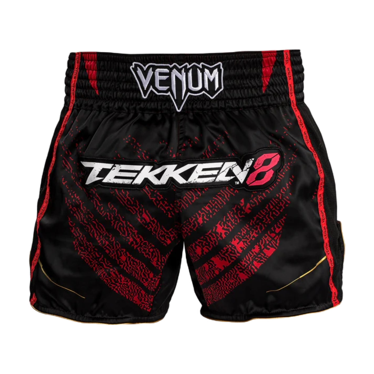 Venum X TEKKEN 8 Marshall Law Muay Thai Shorts Black/Gold
