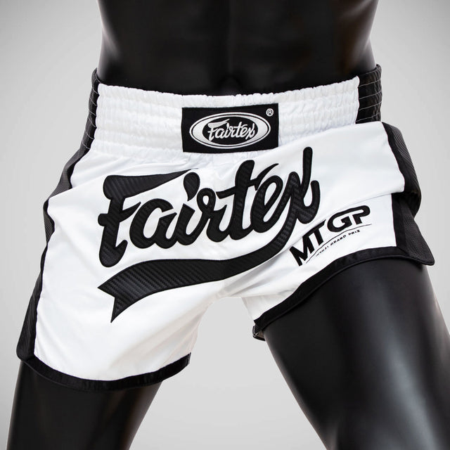Fairtex X MTGP Muay Thai Shorts White/Black