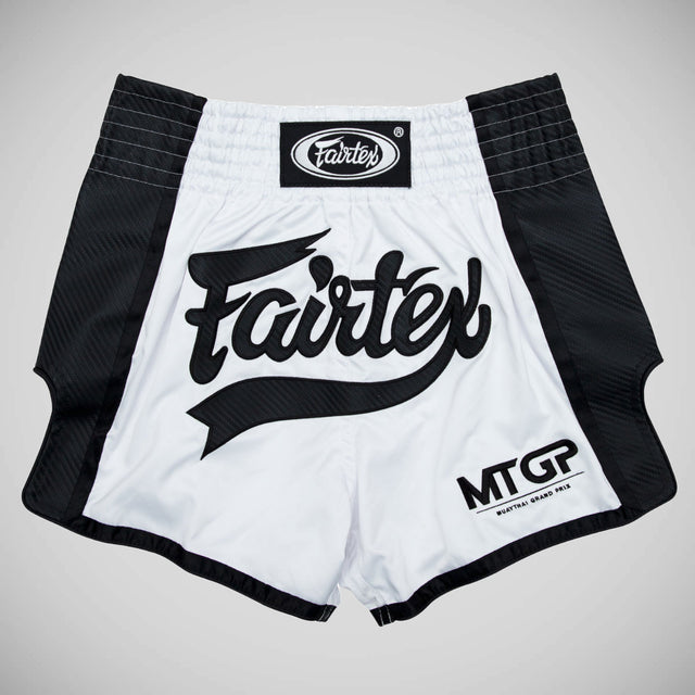 Fairtex X MTGP Muay Thai Shorts White/Black