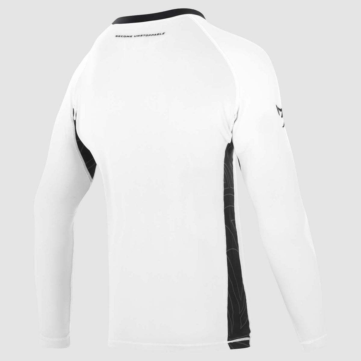 Fumetsu Icon Womens Long Sleeve Rash Guard White/Black