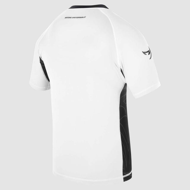 Fumetsu Icon Womens Short Sleeve Rash Guard White/Black