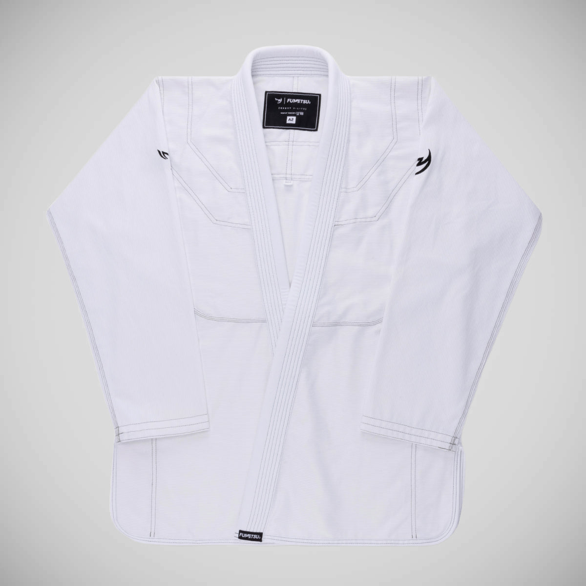 Fumetsu Womens Ghost V-Lite Bjj Gi White/Negru