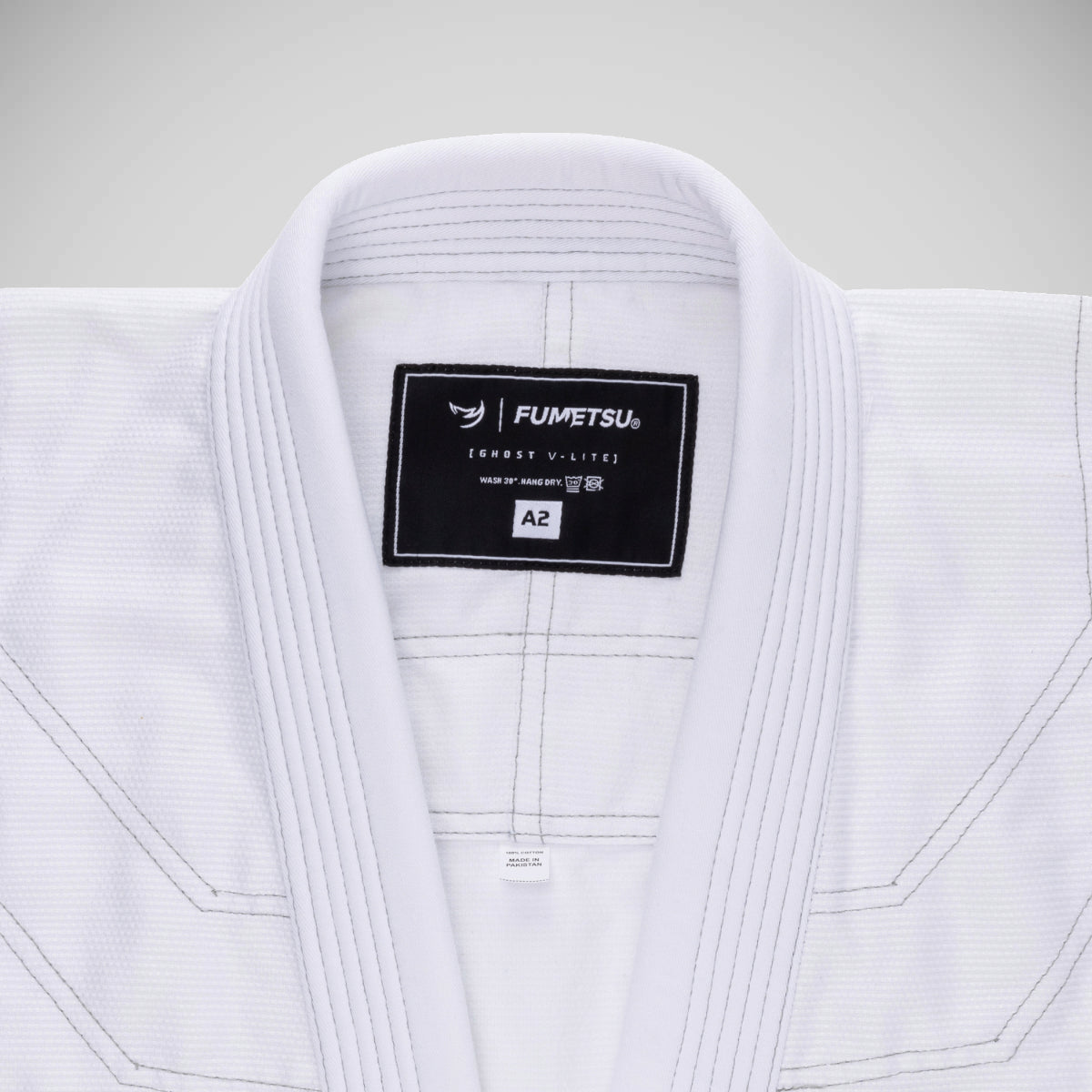 Fumetsu Womens Ghost V-Lite Bjj Gi White/Negru