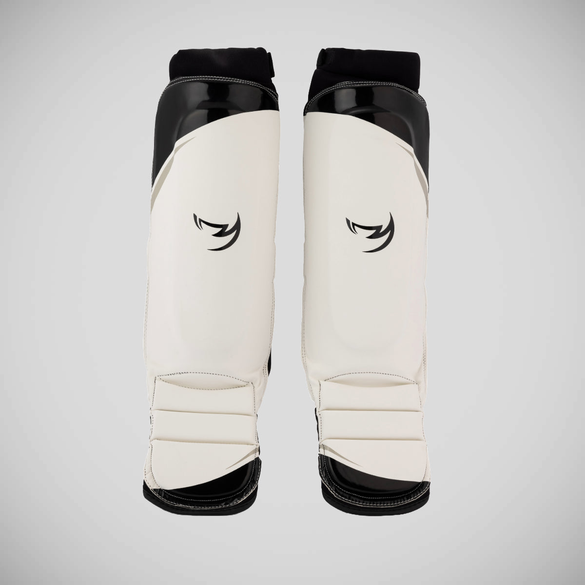 Fumetsu Ghost S3 MMA Shin Guards White/Black/Gray