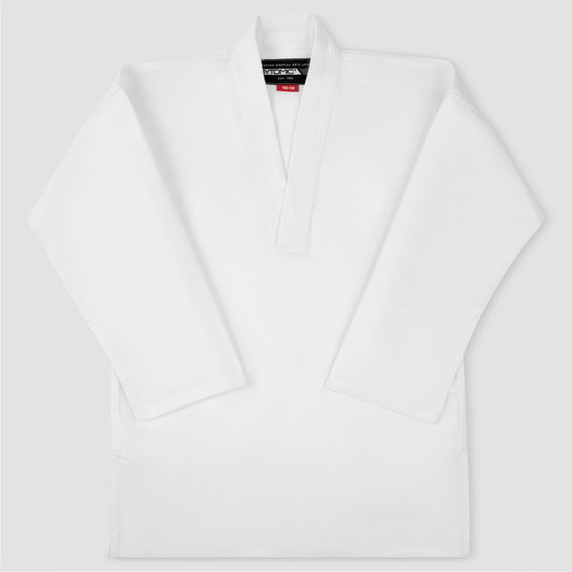 Bytomic Red Label V-Neck Kids Martial Arts Uniform White