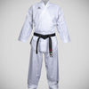 Hayashi Premium WKF goedgekeurd Kumite Green Karate Gi White/White