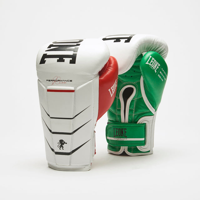 Leone Revo Performance Boxing Gloves White