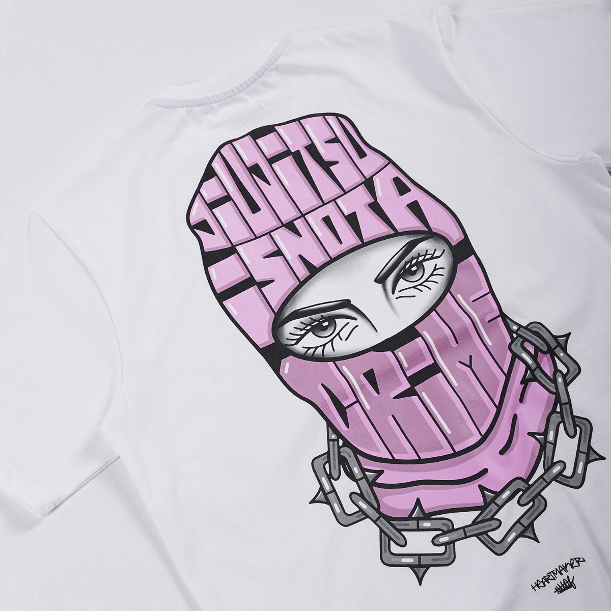 Manto x ktof юридична футболка біла