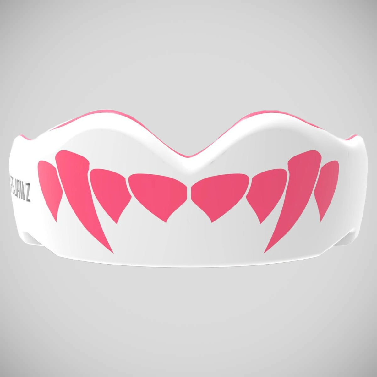 Safejawz Extra Pink Fangs Bouts Guard White/Pink