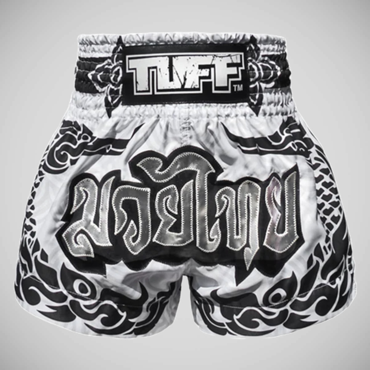Tuff Sport MS631 The Great Hongsa Muay Thai Shorts White