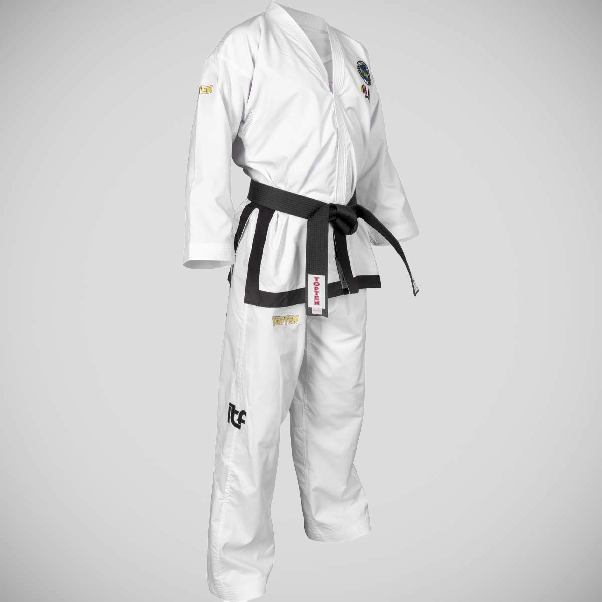 Top Ten ITF Master Gold Edition Dobok White