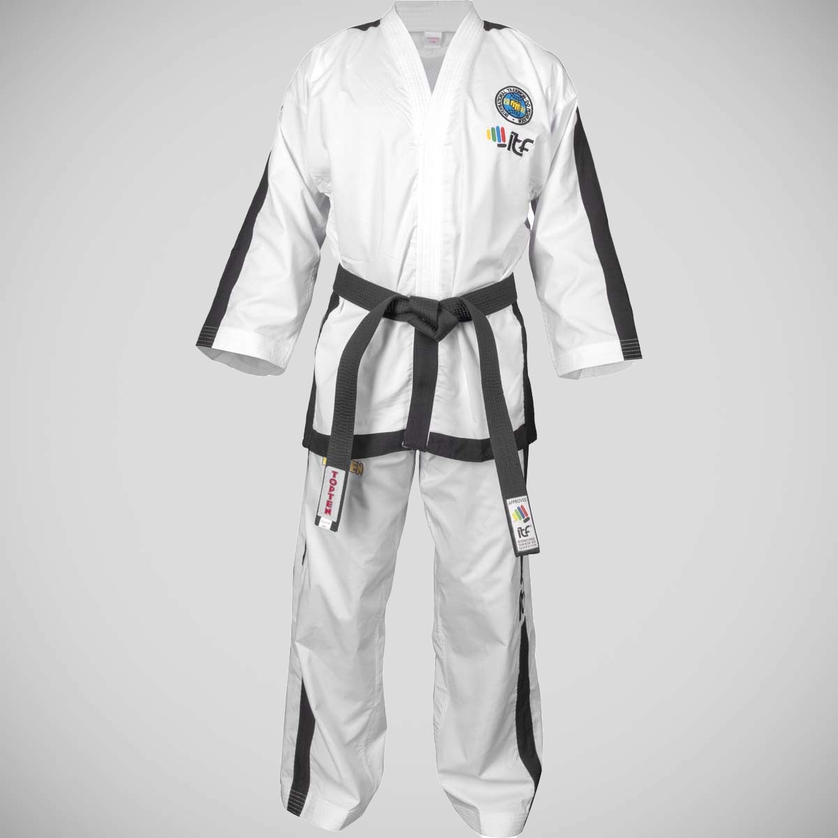 Top Ten ITF Master Instructor Gold Edition Dobok White