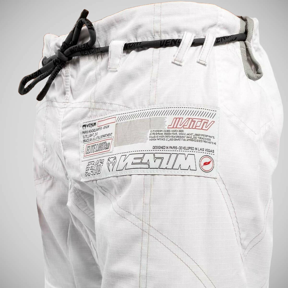 Weiß Venum Elite -Licht 3.0 BJJ GI