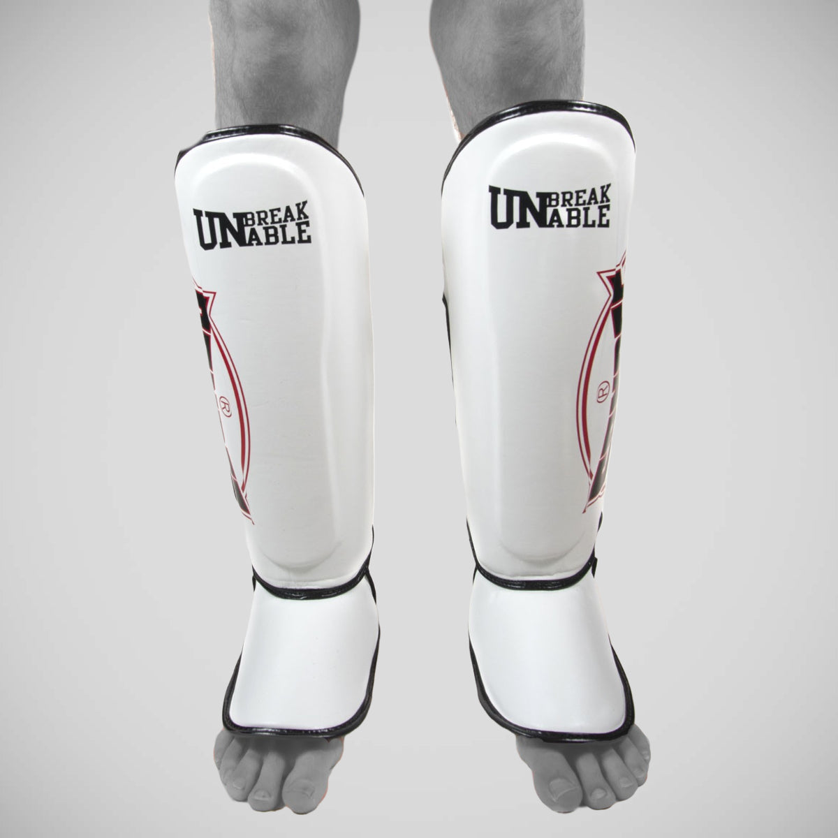 Sandee Cool-Tec Boot Shin Guards White/Black/Red