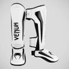 Venum Elite Shin Guards White/Black