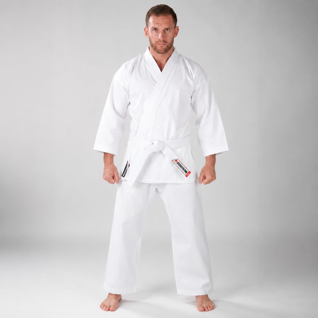 Bytomic Red Label 7oz Cotton Adult Karate Uniform White