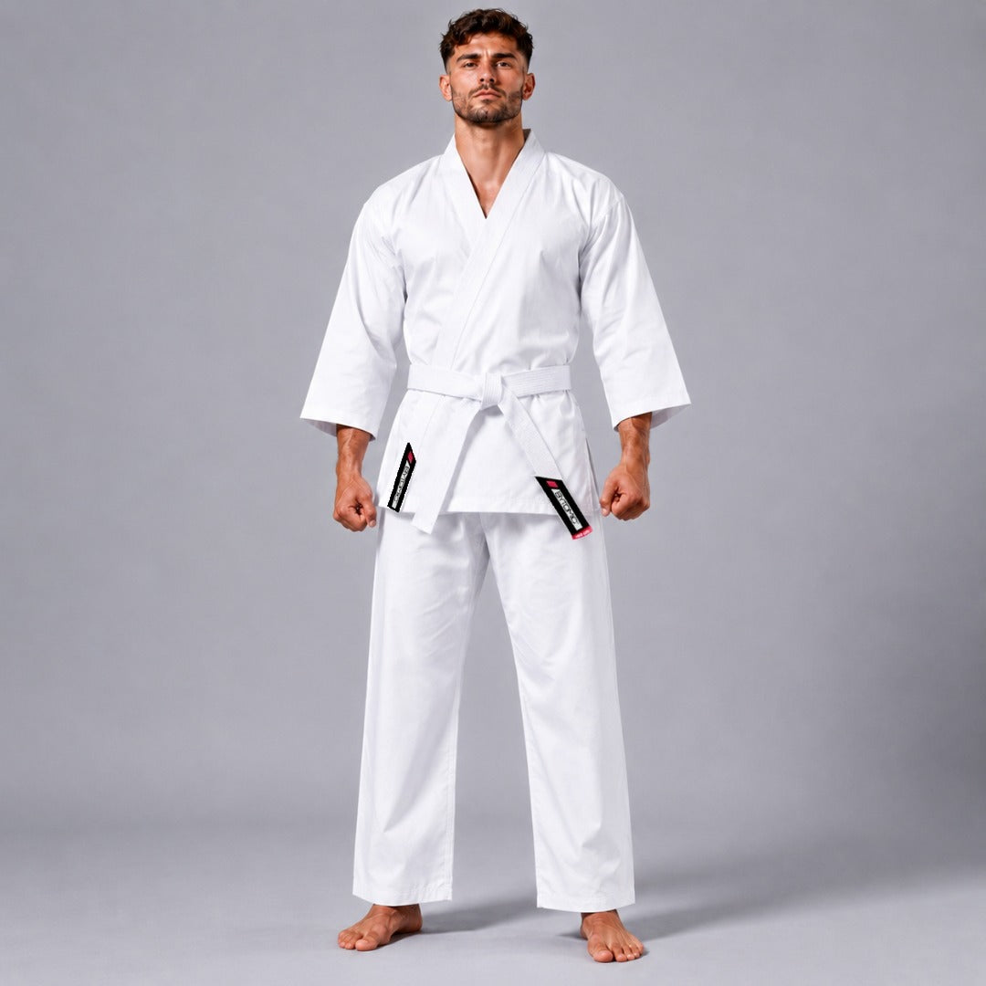 Bytomic Red Label 7oz Lightweight Adult Karate Uniform White