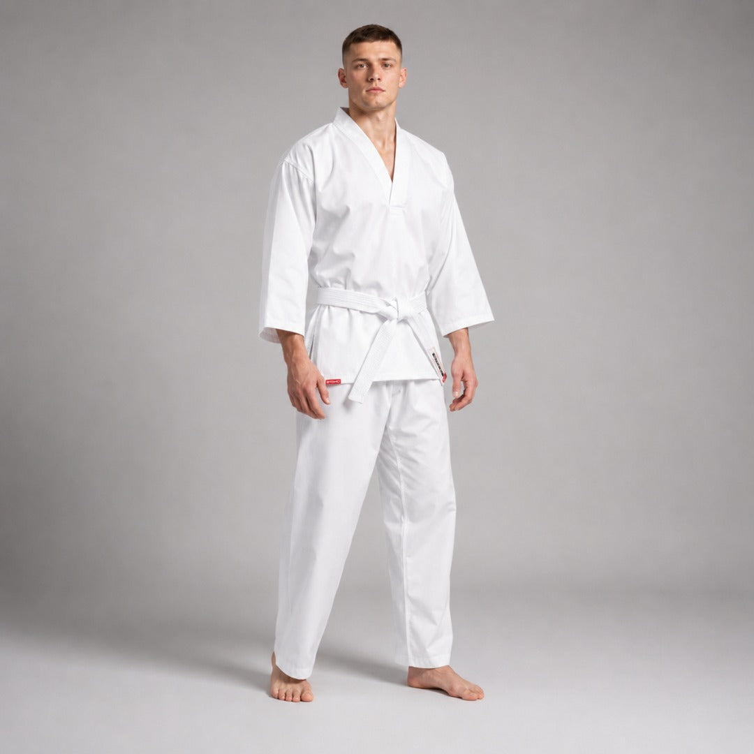 Bytomic Red Label V-Neck Adult Martial Arts Uniform White