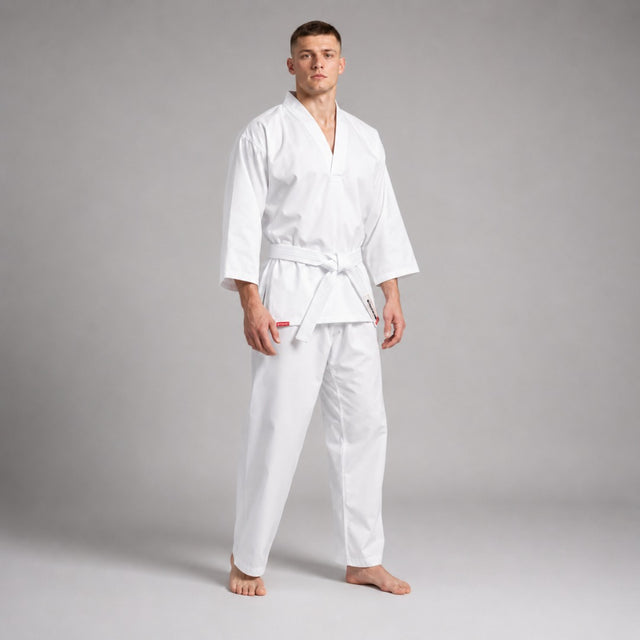 Bytomic Red Label V-Neck Adult Martial Arts Uniform White