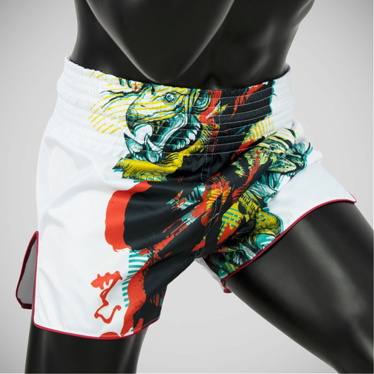 Fairtex BS1908 Satoru Muay Thai Shorts Weiß
