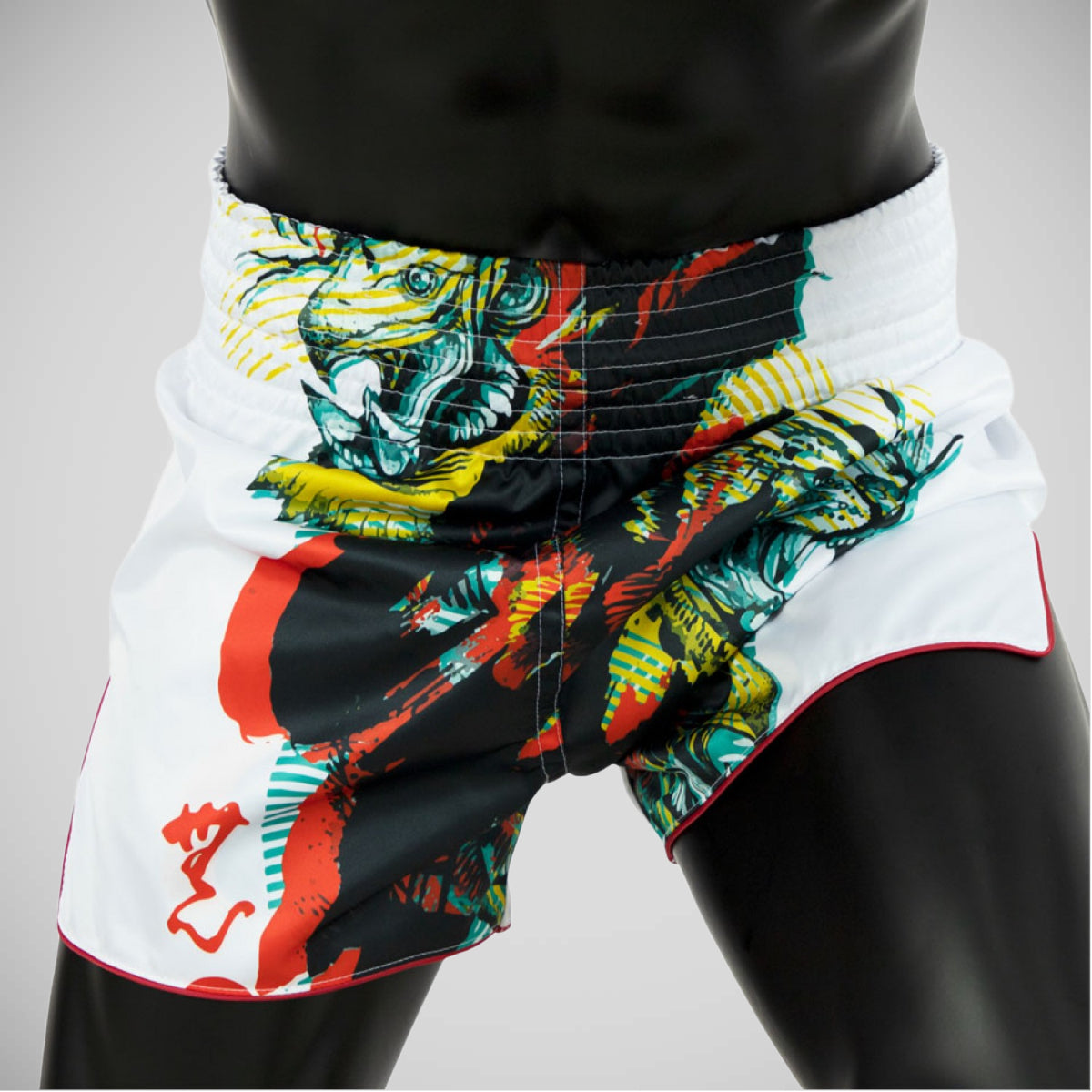 Fairtex BS1908 Satoru Muay Thai Shorts Weiß
