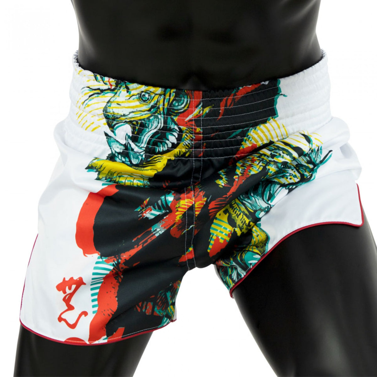 Fairtex BS1908 Satoru Muay Thai Shorts Weiß