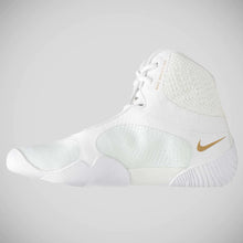 White/Gold Nike Tawa Wrestling Boots