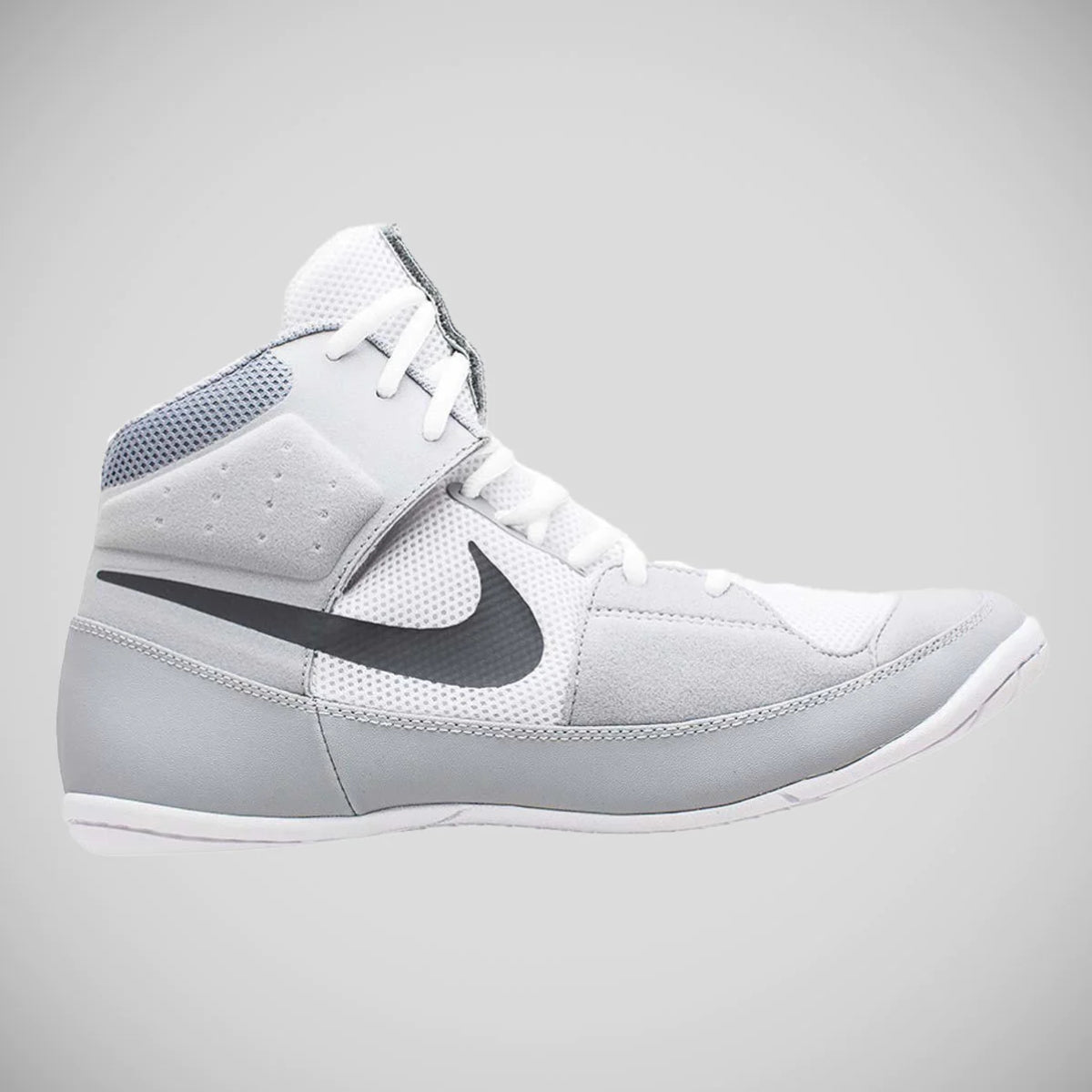 Stivali di wrestling Nike Fury bianco/grigio