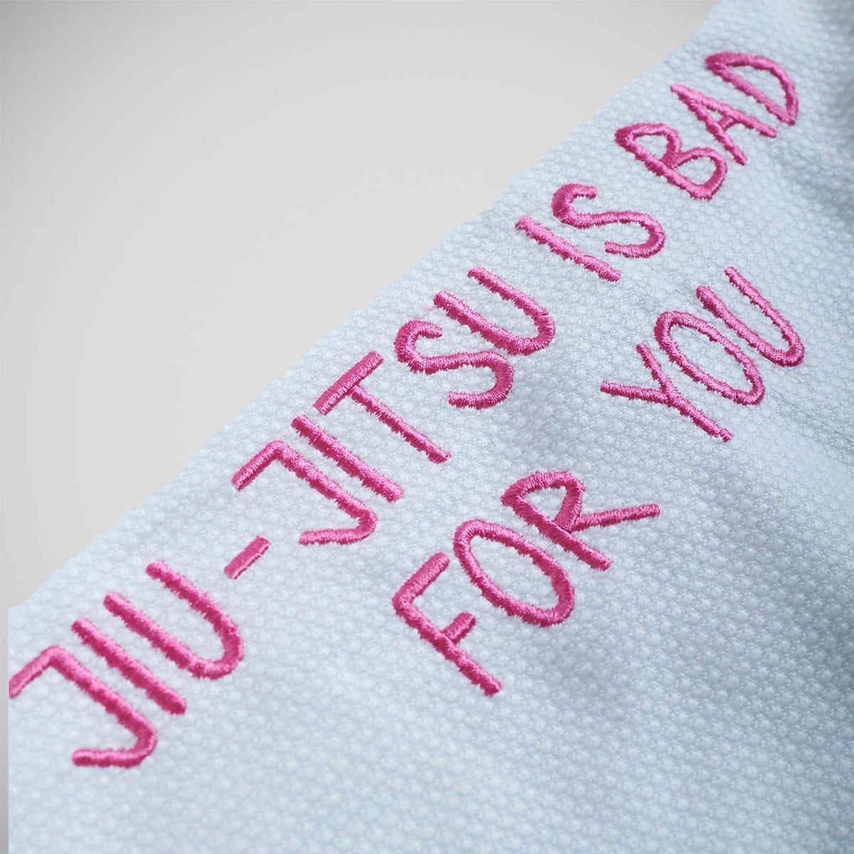 White Manto x KTOF Balaclava BJJ Gi