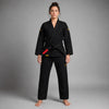 Fumetsu Womens Ghost V-Lite BJJ Gi Black/Yellow