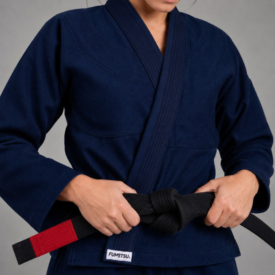 Fumetsu Womens Ghost V-Lite BJJ Gi Navy