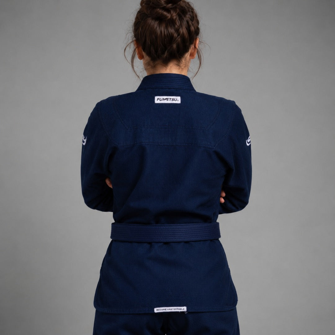 Fumetsu Womens Ghost V-Lite BJJ Gi Navy